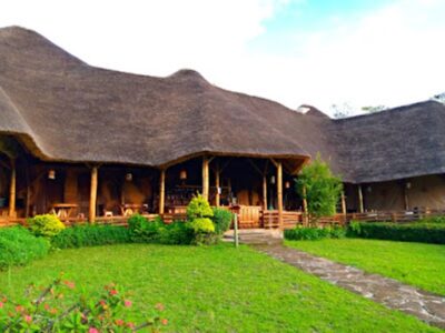 Restaurant Exterior Photo Katara Lodge Katara Uganda Western Region