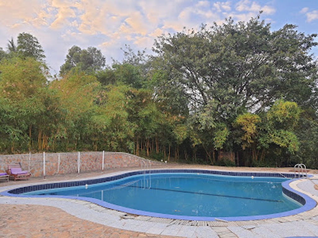 Outdoor swimming pool Photo The Baboon Safari Resort Katunguru Uganda Western Region