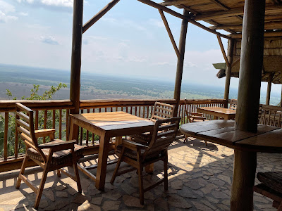 Terrace Restaurant Photo Rift Valley Game Lodge Rubirizi Uganda Western Region