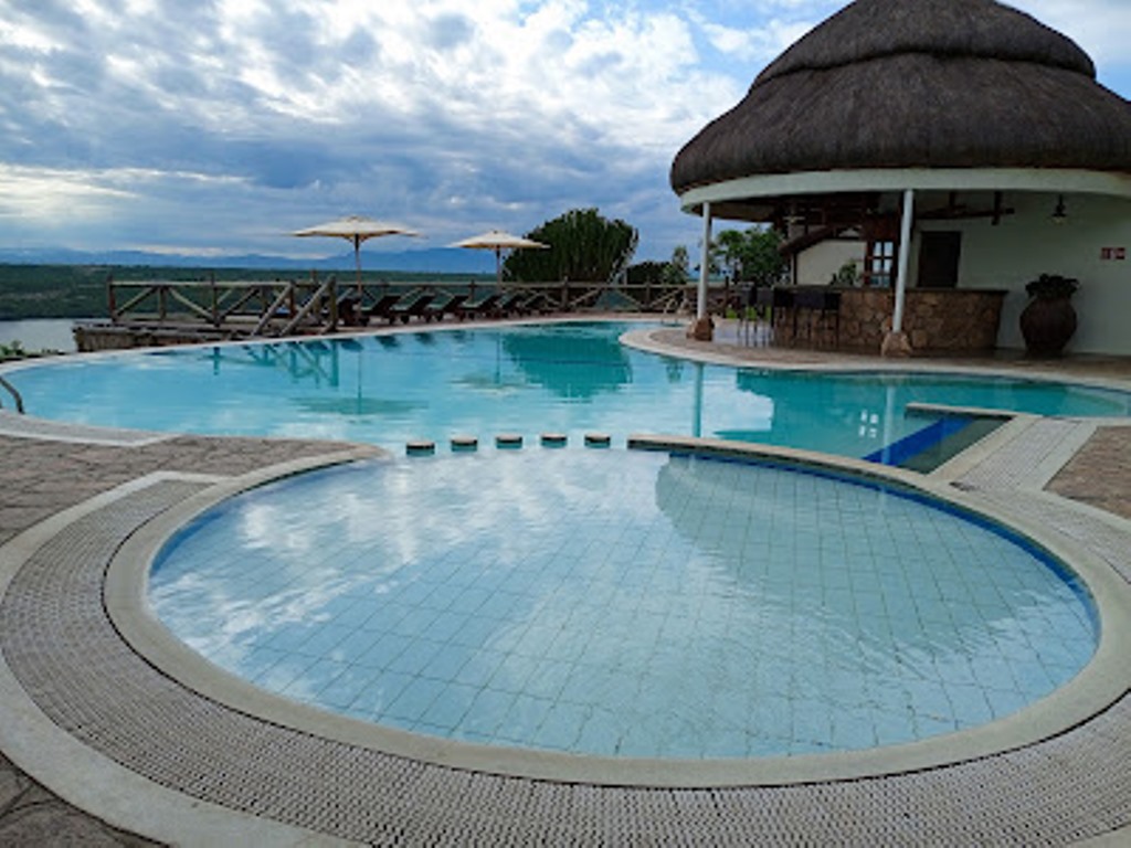 Outdoor Swimming pool Photo Mweya Safari Lodge Queen Elizabeth National Park Uganda Western Region