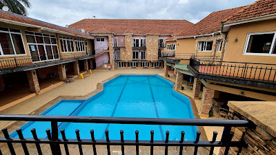 Outdoor swimming pool Photo Wash And Wills Hotel Mbale Uganda Eastern Region