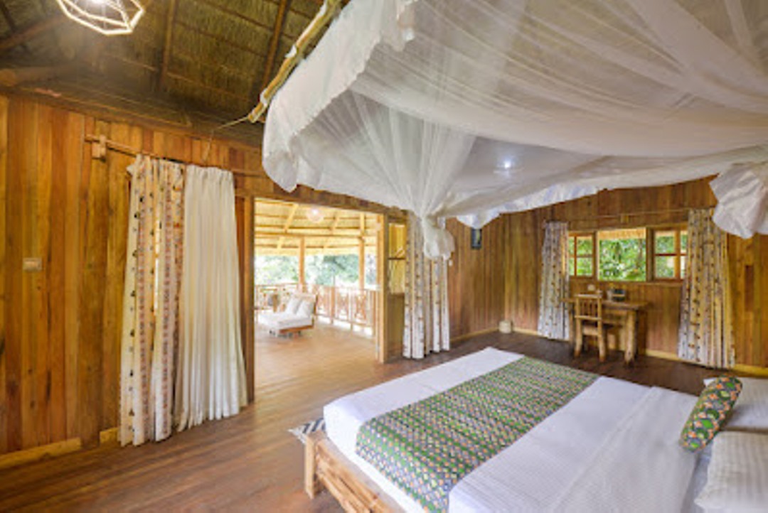 Double Bedroom Photo Elephant Hab Lodge Kasese Uganda Western Region