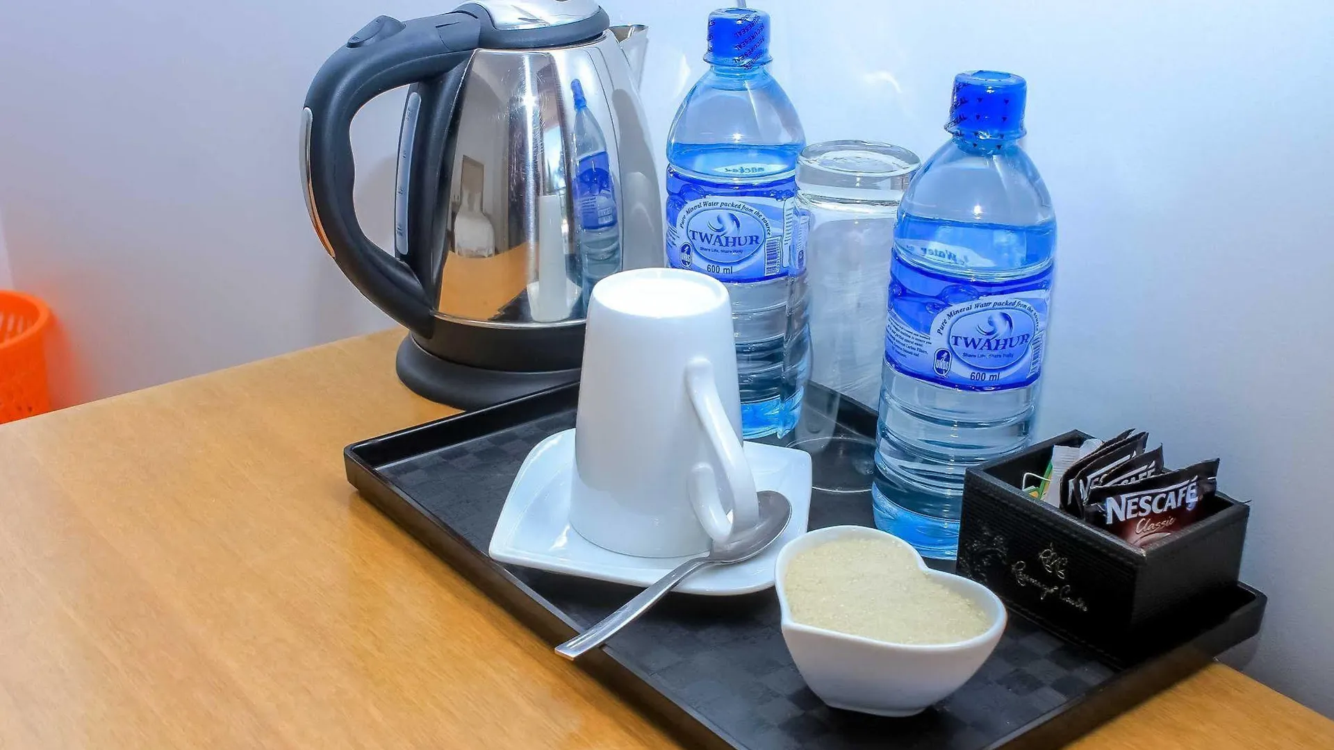 In room breakfast Photo Rosemary Courts Hotel Entebbe Uganda Central Region