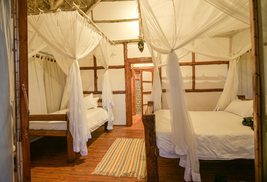 Twin Bedroom Photo Kazinga Wilderness Safari Camp ltd Katunguru Uganda Western Region