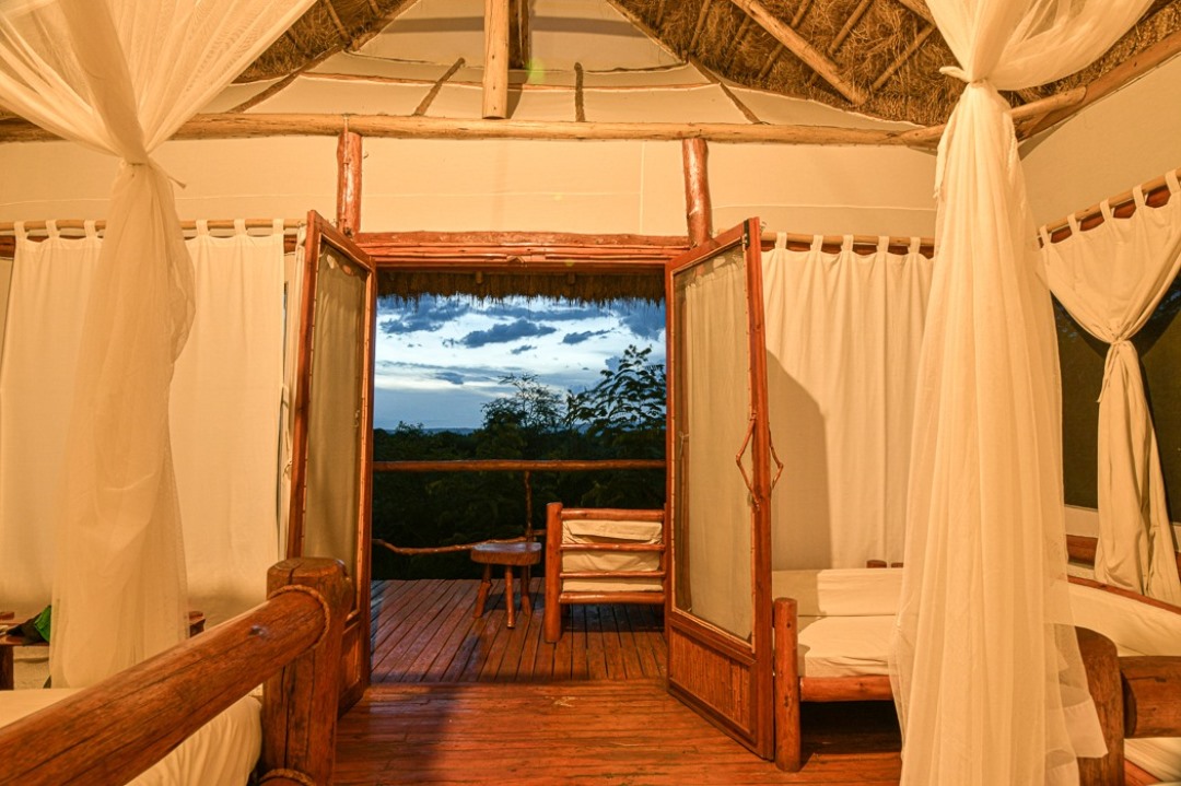 Twin Bedroom Photo Kazinga Wilderness Safari Camp ltd Katunguru Uganda Western Region 1