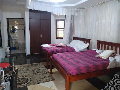 Twin Bedroom Photo Marple Cottages Mbale Uganda Western Region