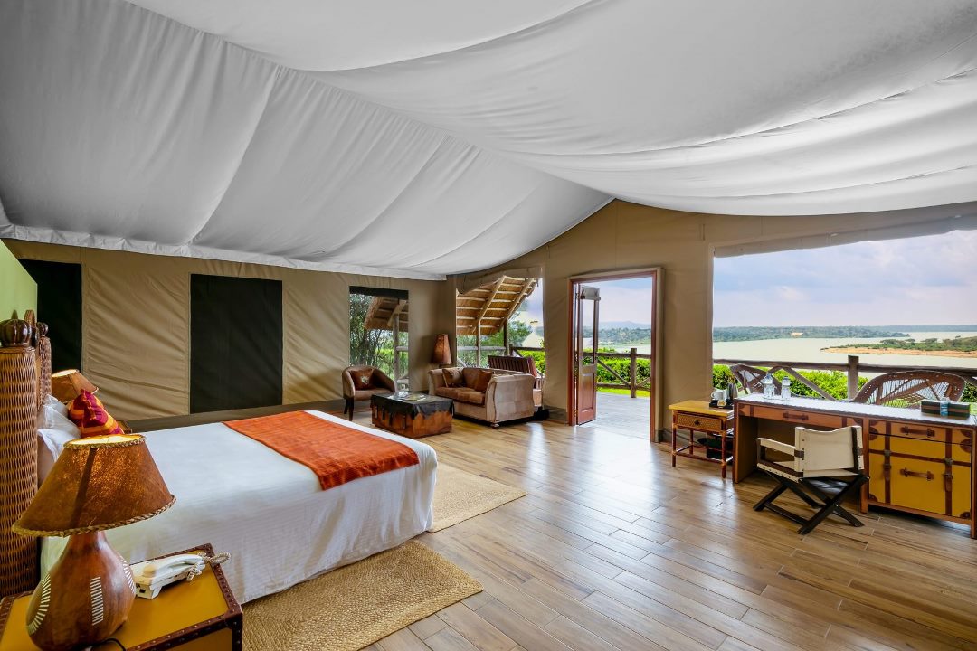 Deluxe Bedroom Photo Mweya Safari Lodge Queen Elizabeth National Park Uganda Western Region 1