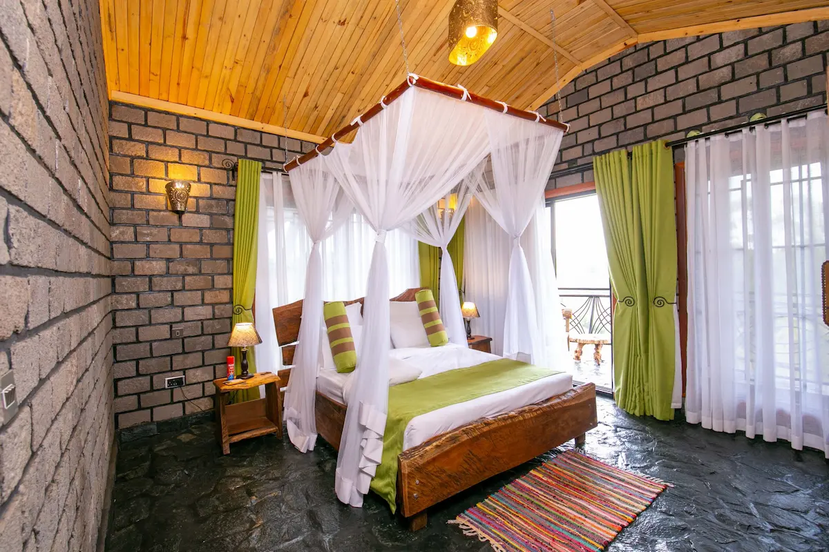 Double Bedroom Photo Kyangabi Crater Resort Kichwamba Uganda Western Region