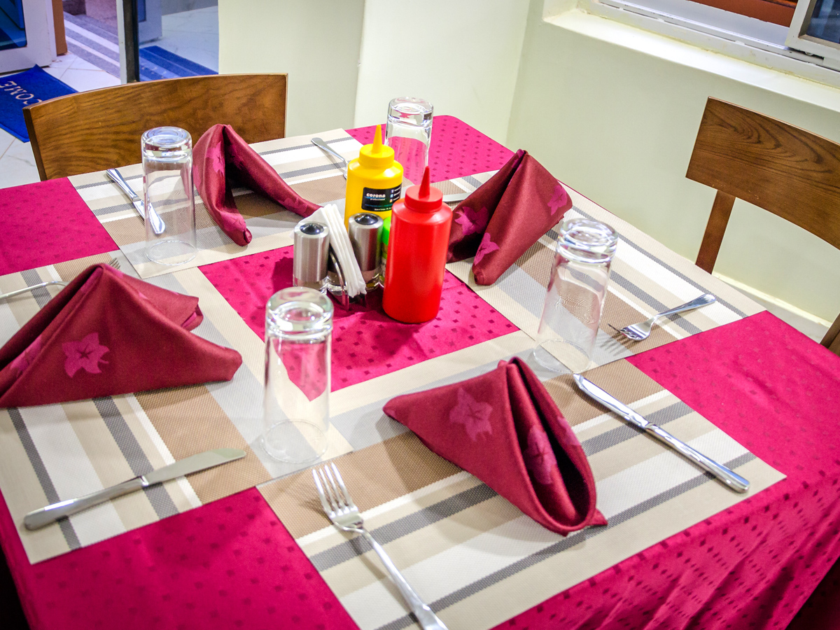 Table setup Photo Nyumbani Hotel Makerere Kampala Uganda Central Region 1