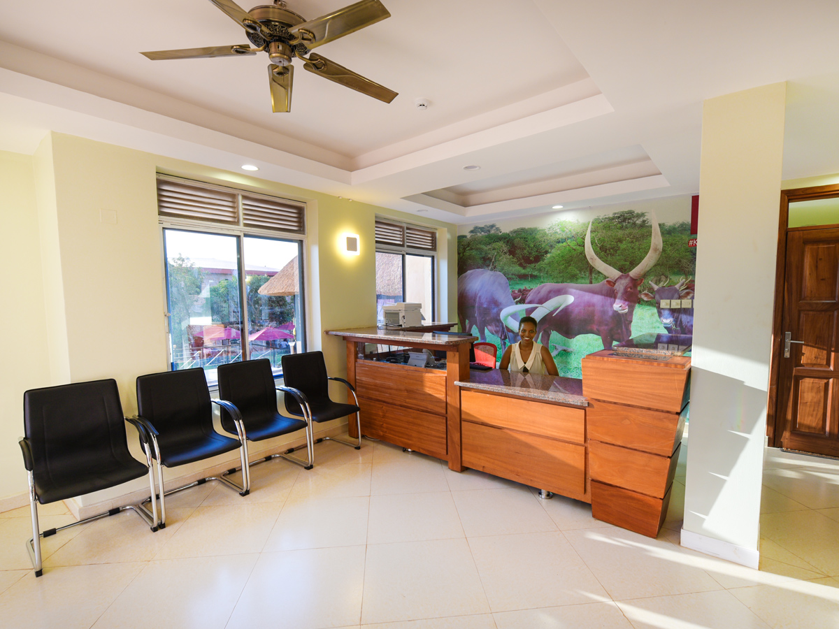 Front Desk Photo Nyumbani Hotel Makerere Kampala Uganda Central Region