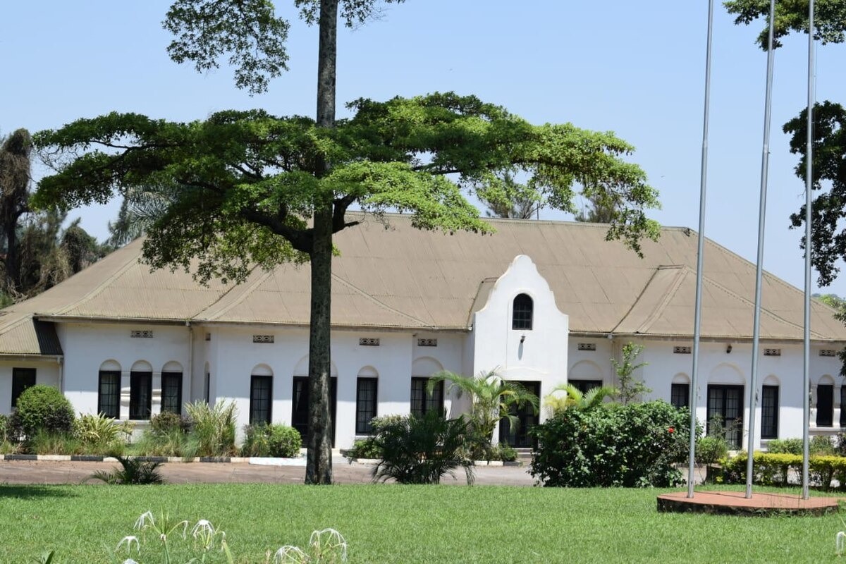 A photograph of the Butikkiro located in Mengo in Kampala, Uganda.