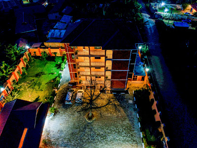 Property Exterior Night Photo The Spot Hotel Mbale Uganda Western Region