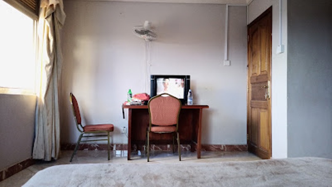 Working Desk Photo Hilltop Hotel Mbale Uganda Western Region