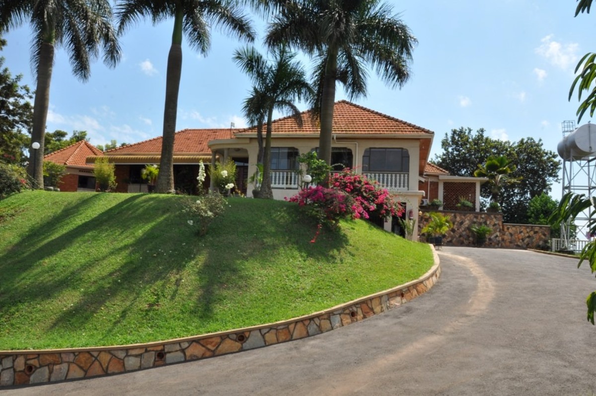 A photograph taken from the Banda Palace located on Banda Hill in Uganda