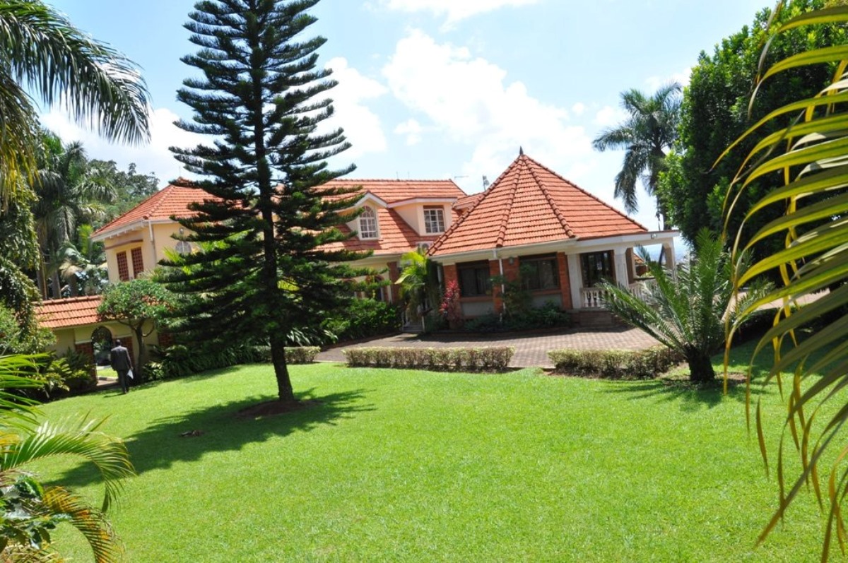 A photograph taken from the Banda Palace located on Banda Hill in Uganda