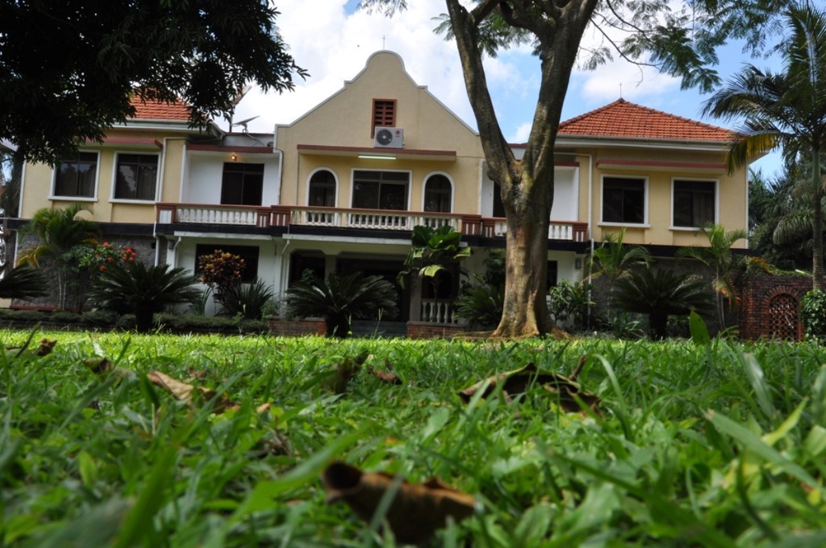 A photograph taken from the Banda Palace located on Banda Hill in Uganda