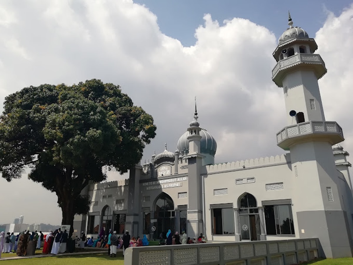 A photograph of Kibuli Mosque located in Kibuli, Uganda