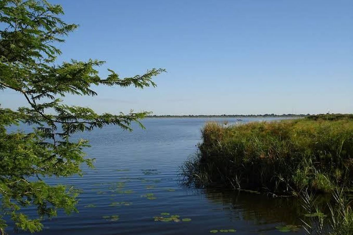 A photograph of Lake Opeta located in Eastern Uganda.