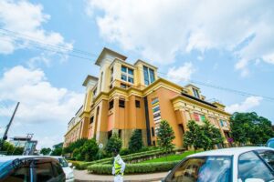 A photograph of Acacia Mall located in Kampala, Uganda