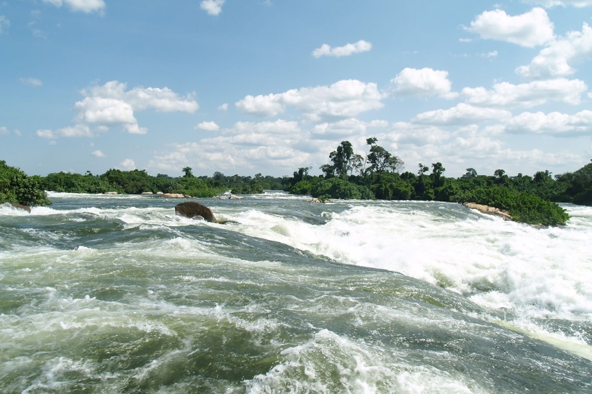 A photograph of River Katonga located in Western Uganda