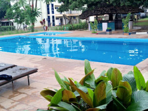 Outdoor swimming pool Photo Golden Peace Hotel Gulu Uganda Northern Region