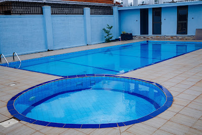 Outdoor swimming pool Photo Blanket Suites Kampala Uganda Central Region