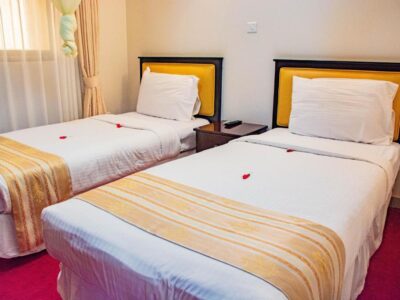 Deluxe Twin Bedroom Photo Bomah Hotel Limited Gulu Uganda Northern Region