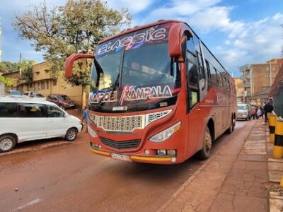 Photograph of one of the Classic Coaches in Kampala, Uganda