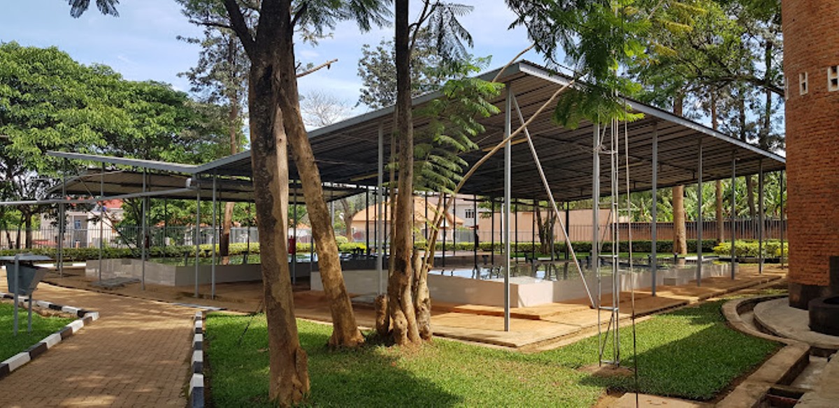 Photograph taken from Nyamata Genocide Memorial in Rwanda during a historical trip