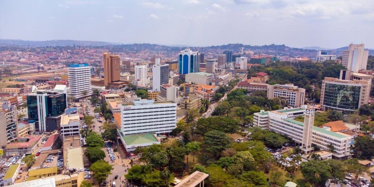 Photograph of Kampala City, Uganda Skyline