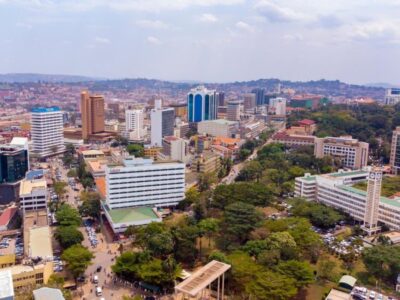 Photograph of Kampala City, Uganda Skyline