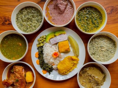 Photograph of Traditional food taken from King Kafunda Restaurant in Bukoto Kampala Uganda