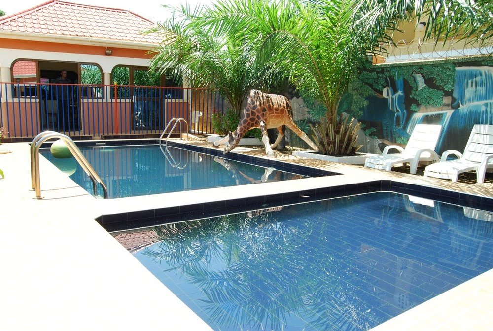 Outdoor swimming pool Photo Memphis Guest House Gulu Uganda Northern Region