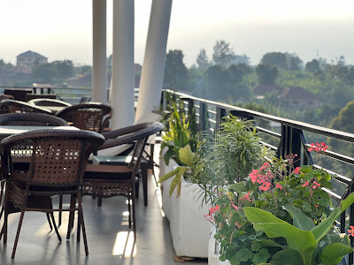 Terrace Restaurant Photo Kemrose Hotel Fort Portal Uganda Western Region