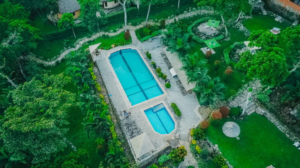 Outdoor swimming pool Photo Lakeside Escape Resort Mukono Uganda Central Region