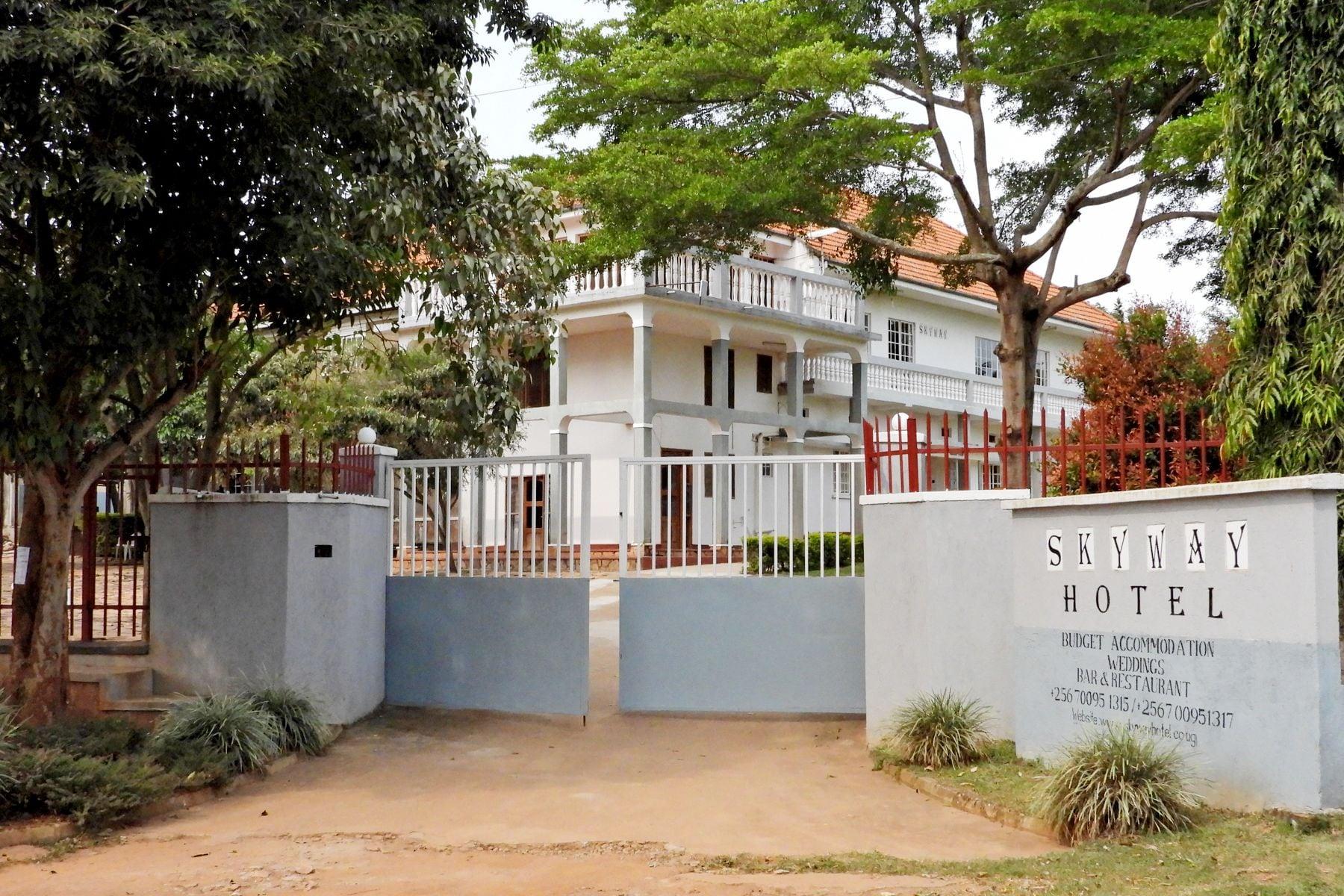 Entrance Photo Skyway Hotel Entebbe Central Region