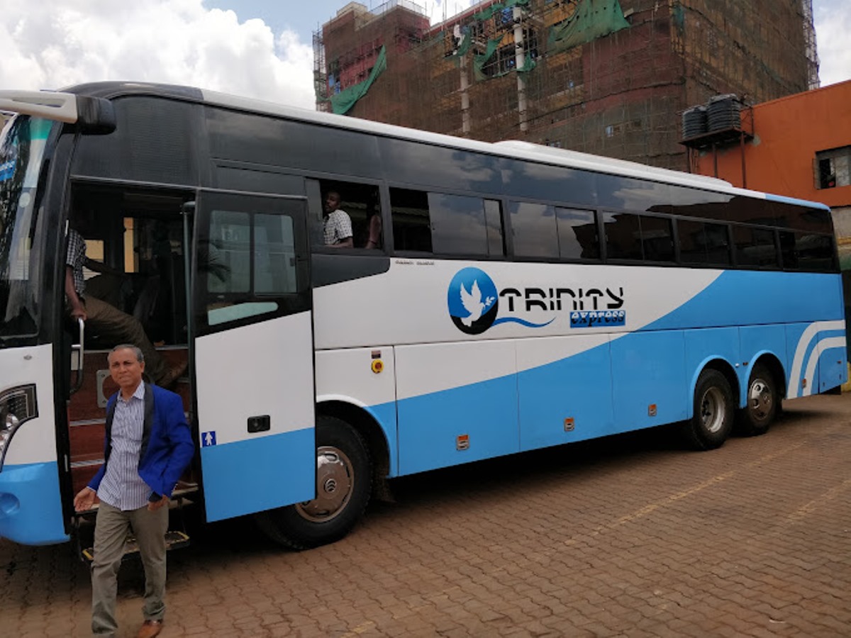 Photograph of one of the many Trinity Buses