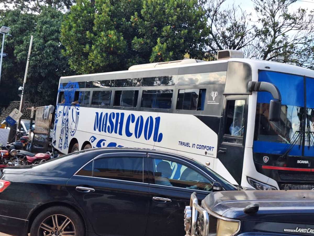 Photograph of one of the many Mash Cool Buses