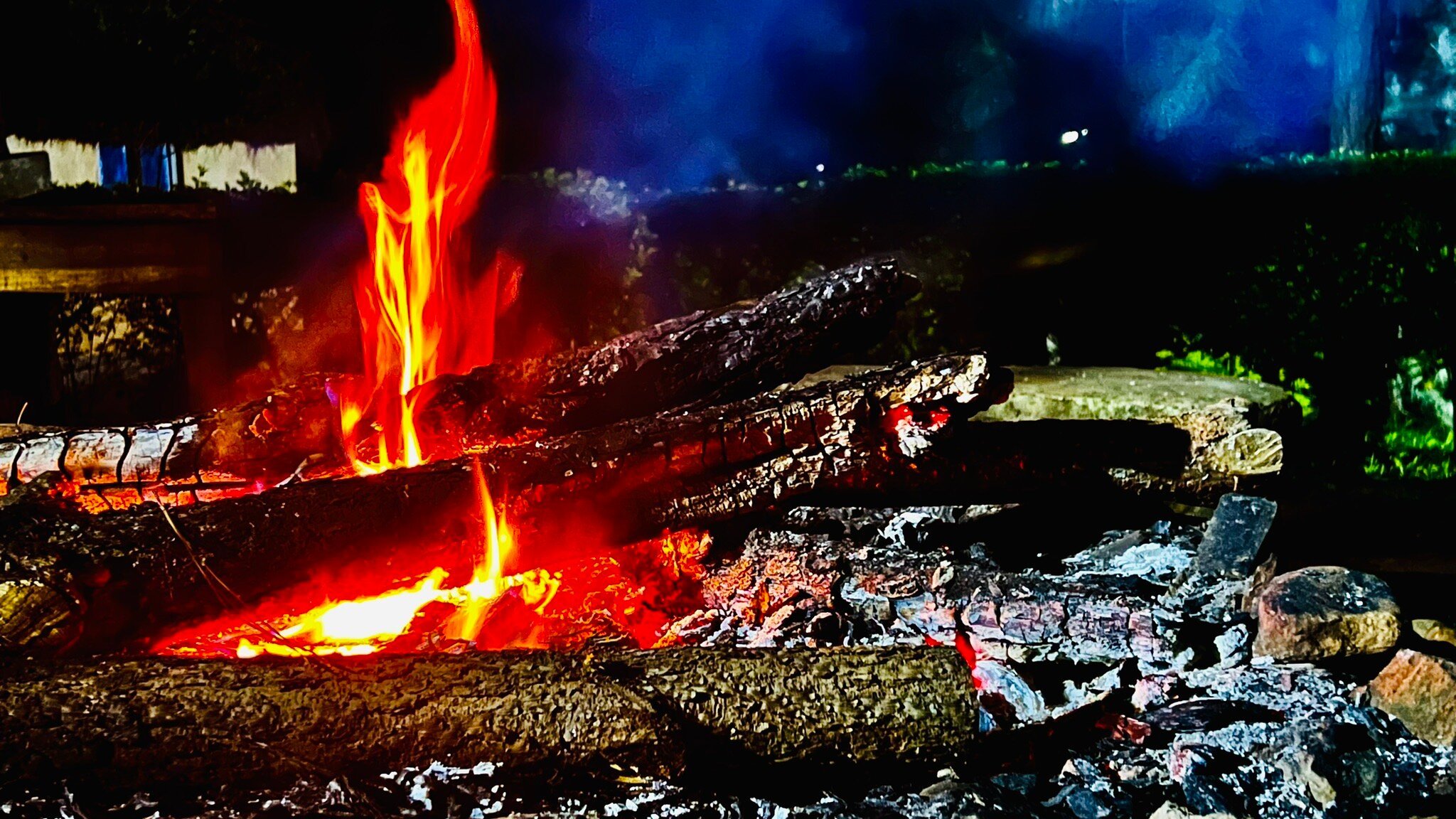 Fire Palce Photo Bn Private Beach Jinja Uganda Eastern Region