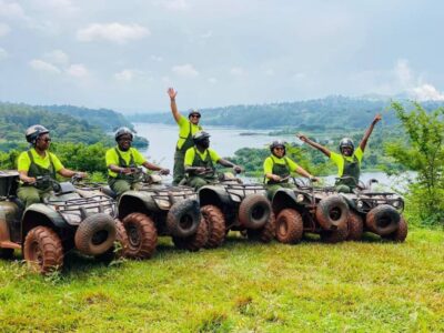 Photograph taken during a Quad Biking tour near Jinja City in Eastern Uganda