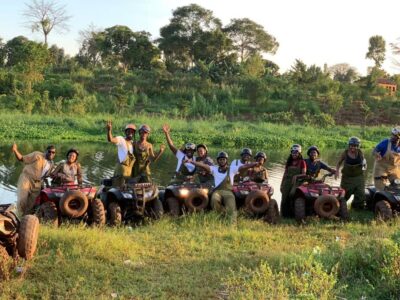 Photograph taken during a Quad Biking tour near Jinja City in Eastern Uganda