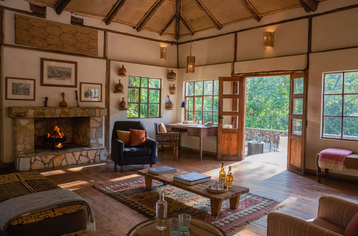 Library Photo Bwindi Lodge Buhoma, Bwindi Impenetrable National Park Uganda Western Region