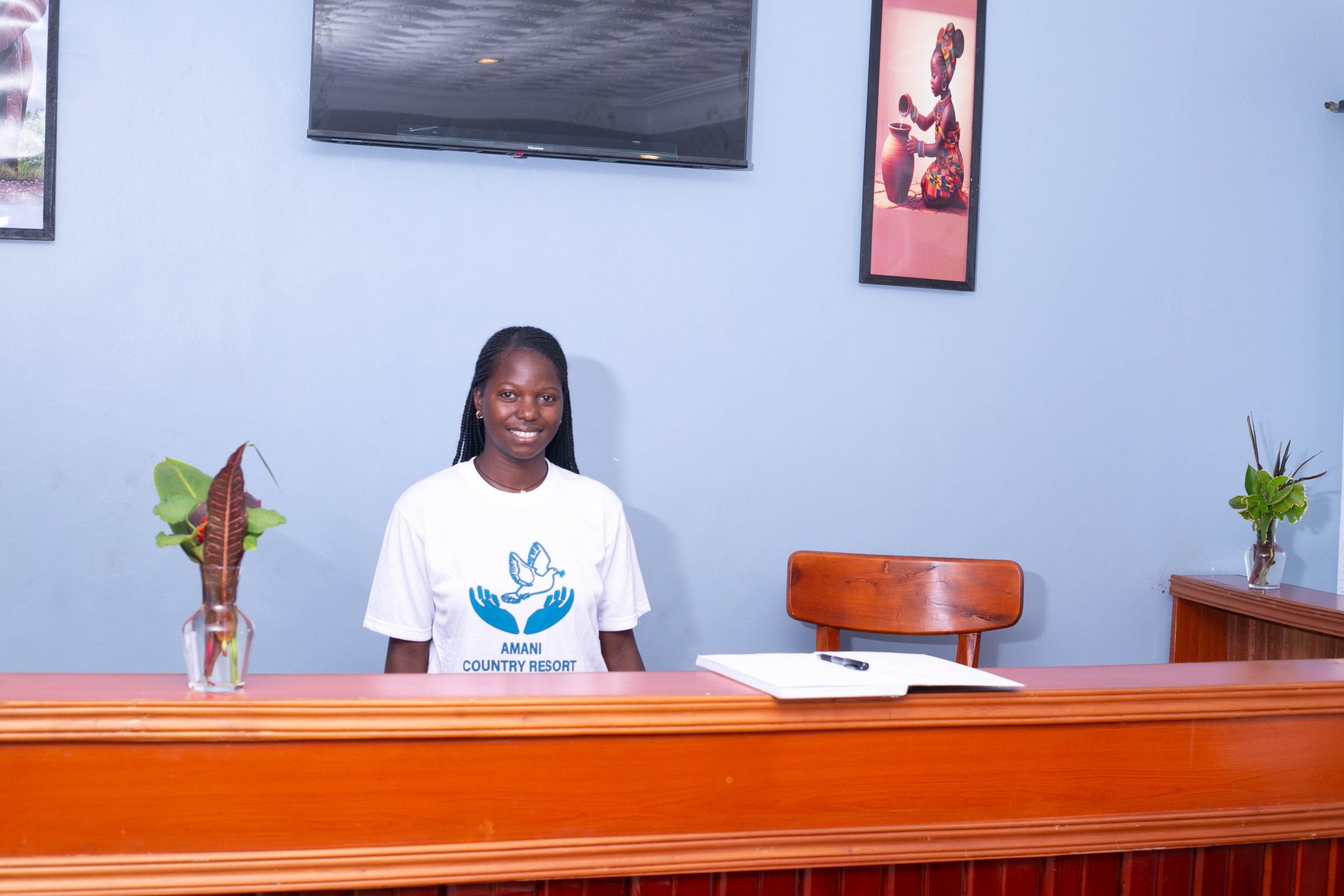 Front Desk Photo Amani Country Resort Wakiso Uganda Central Region