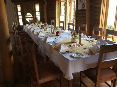 Table setup Photo Trackers Safari Lodge Bwindi Uganda Western Region