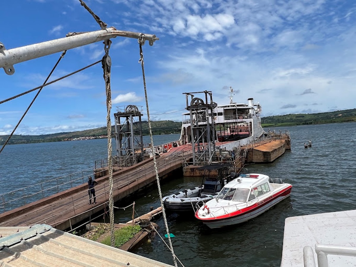 Photograph taken from the Jinja Port in South Eastern Uganda