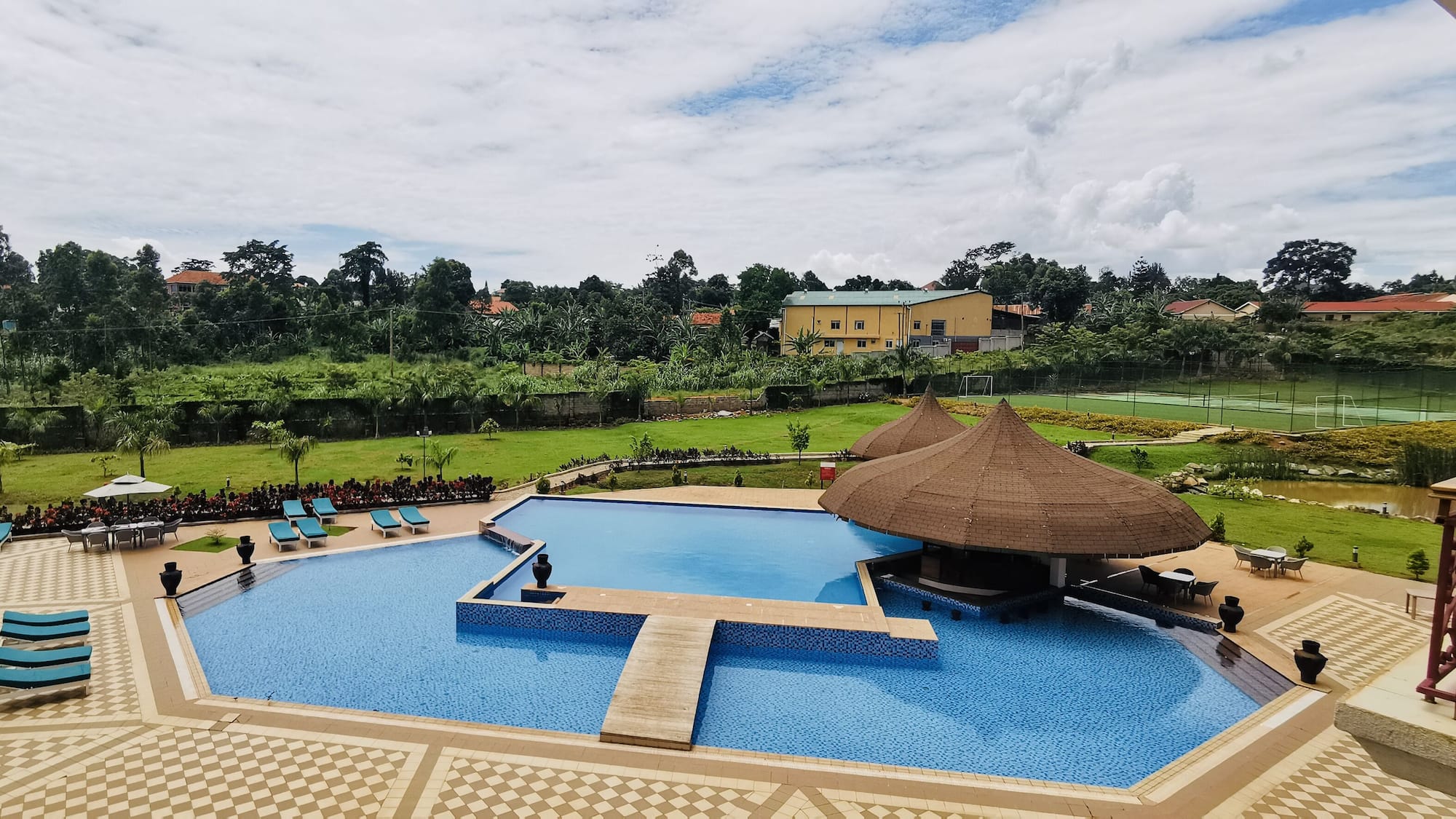 Outside swimming pool Photo Ridar Hotel Mukono Kampala Uganda Central Region