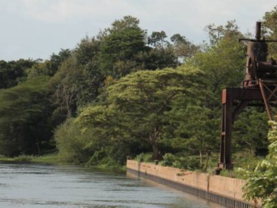 Photograph taken from the Namasagali Pier in Kamuli, Uganda