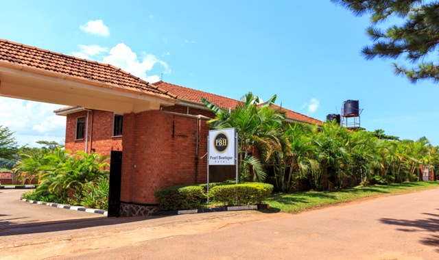 Entrance Photo Pearl Boutique Hotel Kampala Central Region