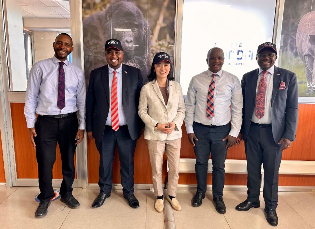 Photograph taken from the Uganda Tourism Board meeting with China Media Group (CMG) to establish a partnership that will market Uganda in the China market