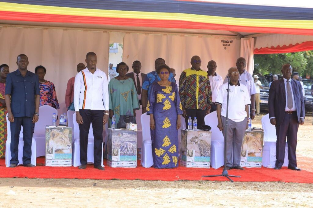 Photograph taken during the celebration of the World Wildlife Day in Lira City, Uganda